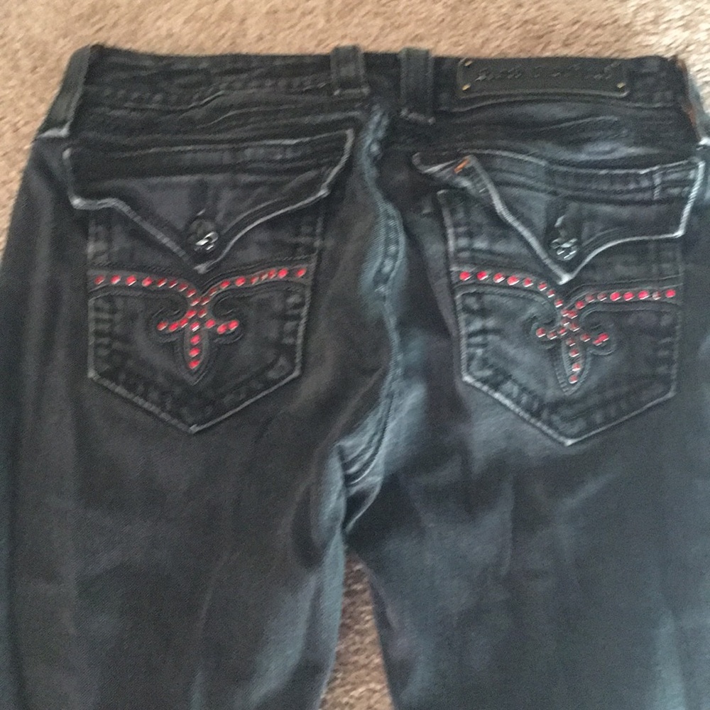 Rock Revival Black Skinny Jeans